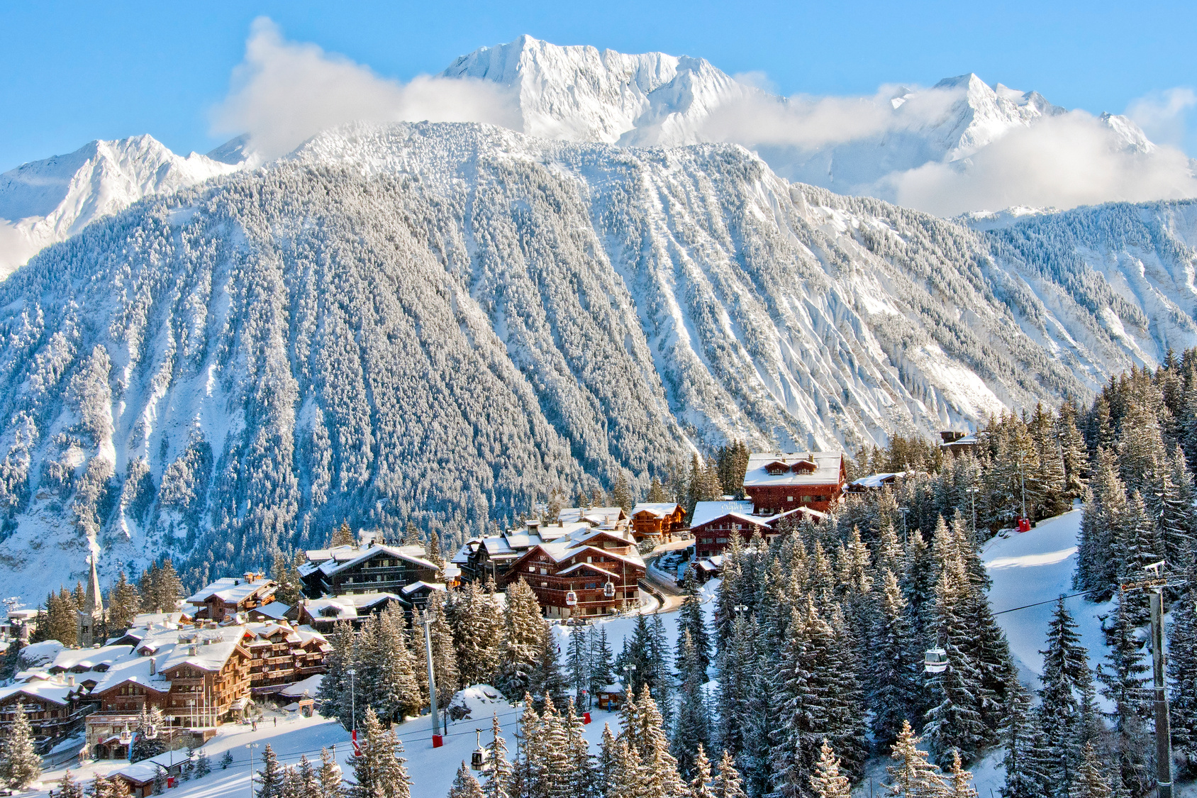 Courchevel 1850 ski resort